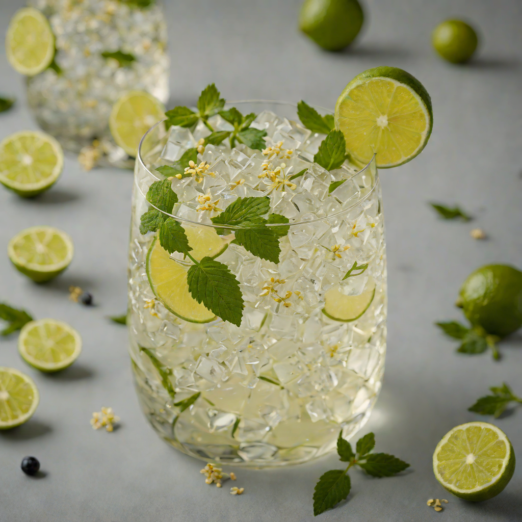 Classic Gin and Elderflower Cocktail