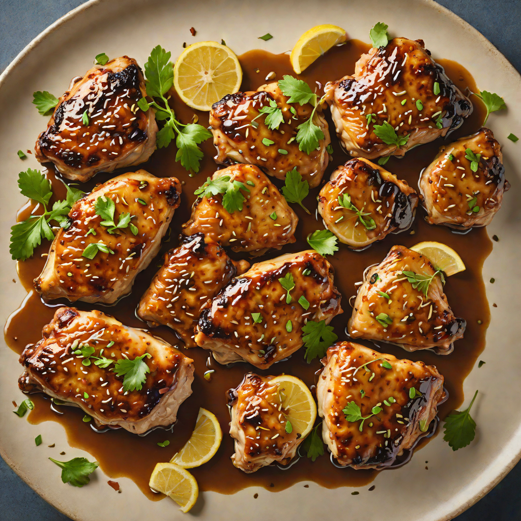 Pan-Seared Chicken Thighs with Ginger-Garlic Soy Glaze