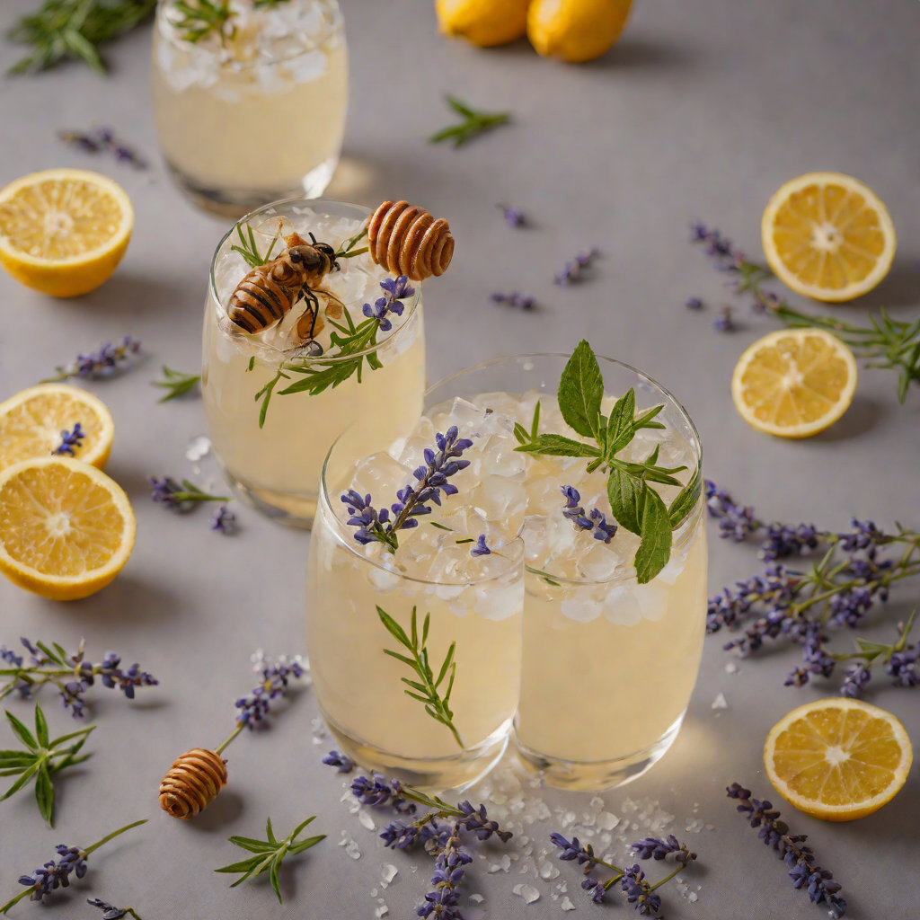 Woodland Park Honey Lavender Gin Fizz