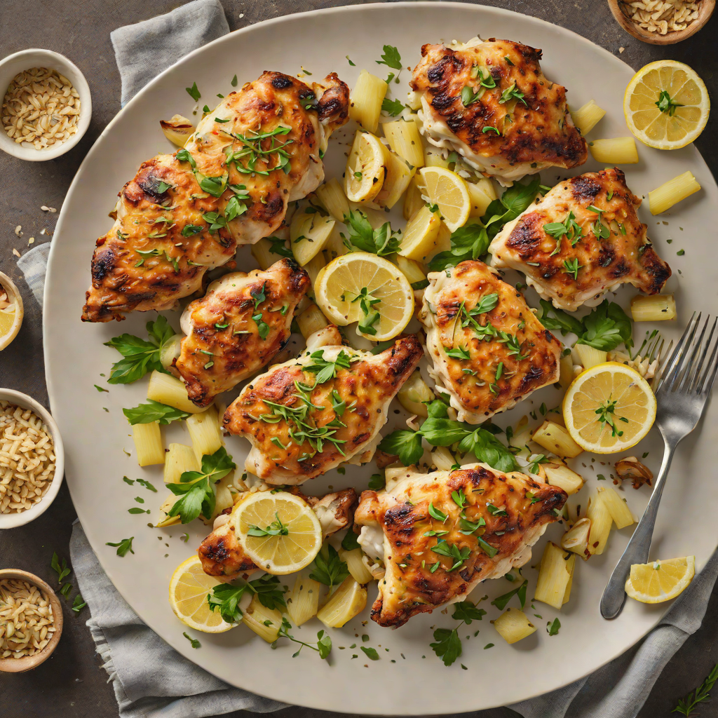 Oven-Roasted Garlic Parmesan Chicken Thighs