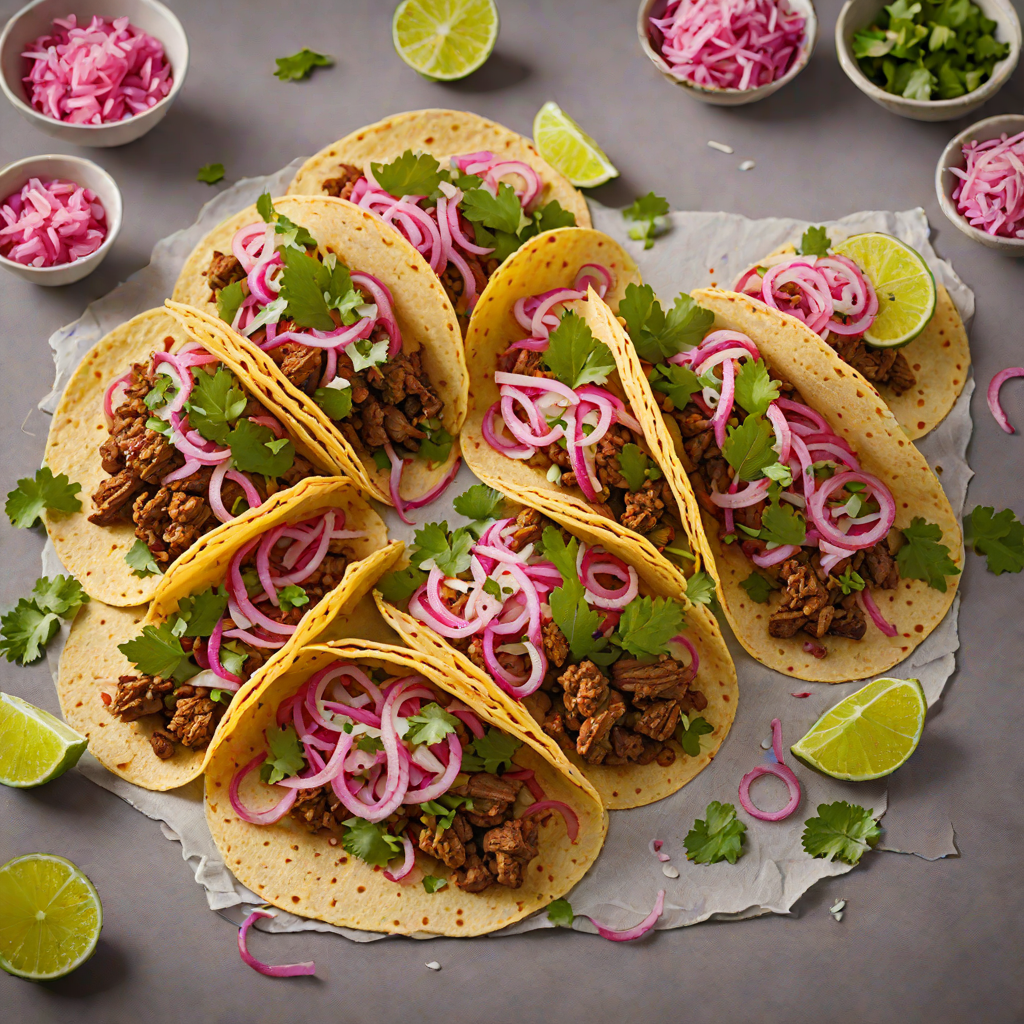 Spiced Lamb Tacos with Pickled Red Onions