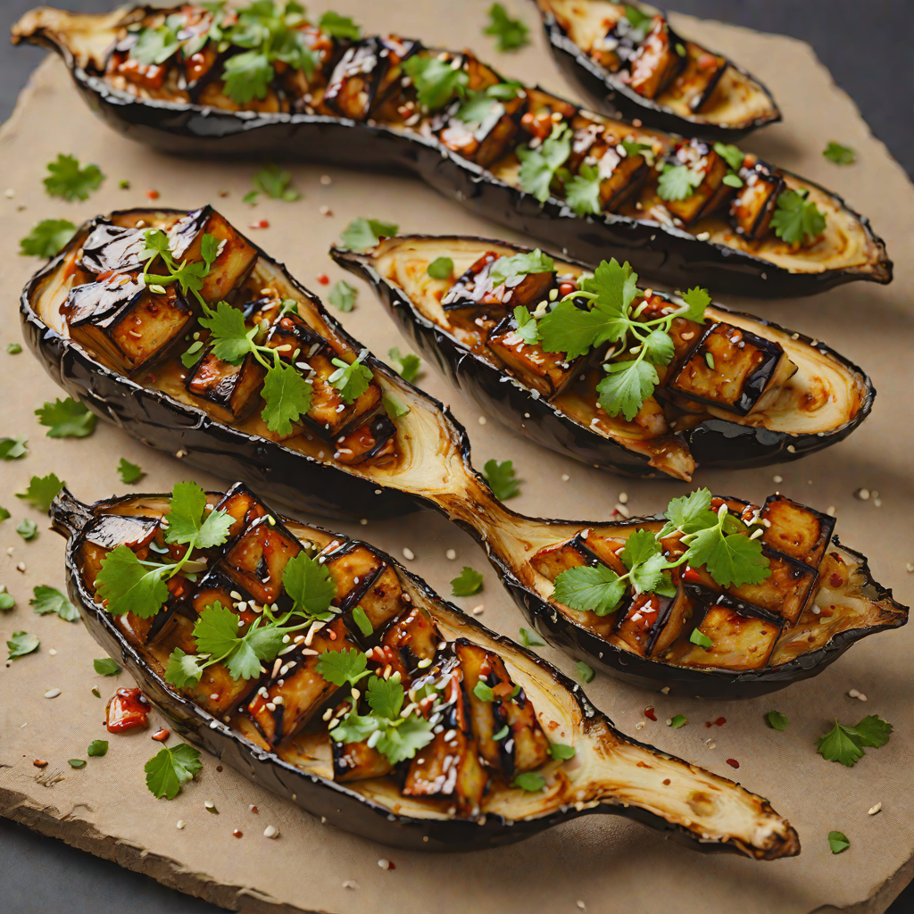 Spicy Grilled Miso-Glazed Eggplant