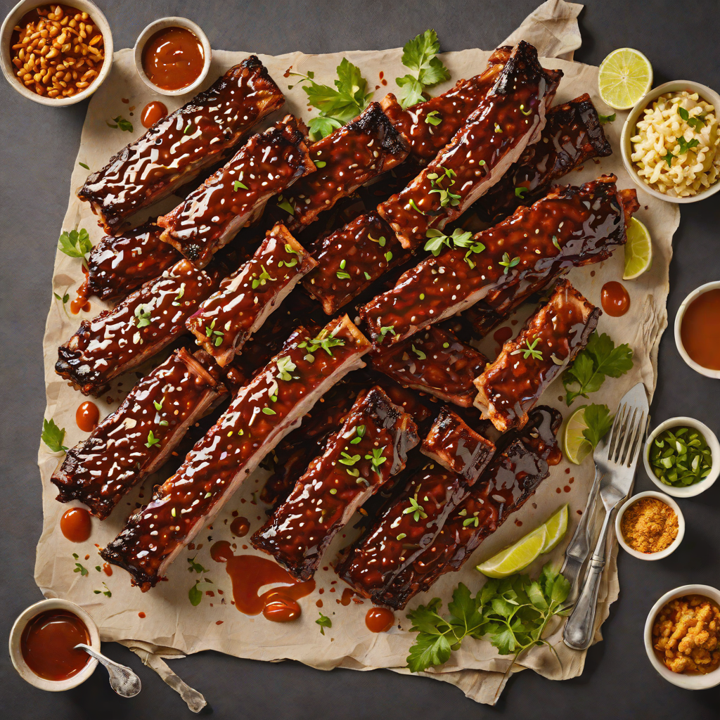 Char-Grilled BBQ Ribs with Smoky Chipotle Glaze