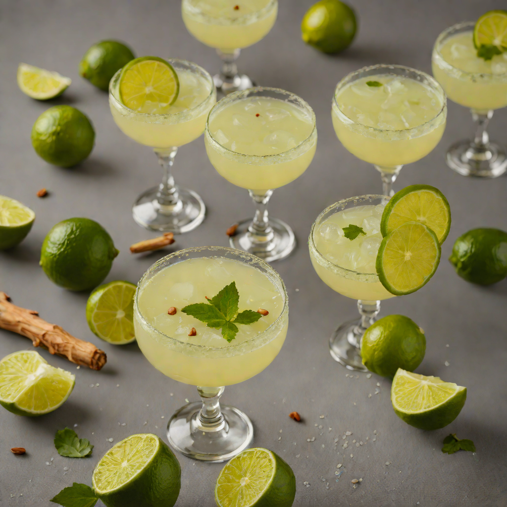Spiced Ginger Daiquiri with Fresh Lime