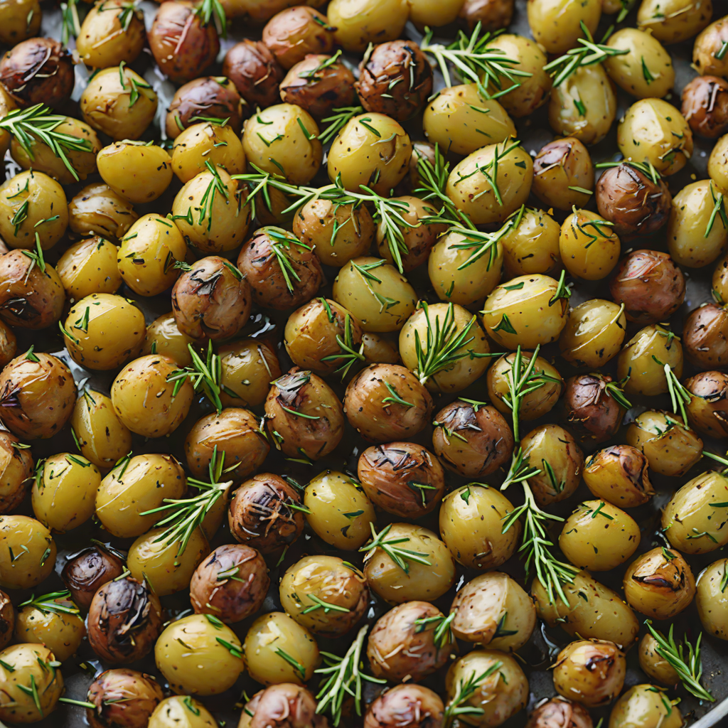 Herb-Roasted Baby Potatoes with Garlic and Rosemary
