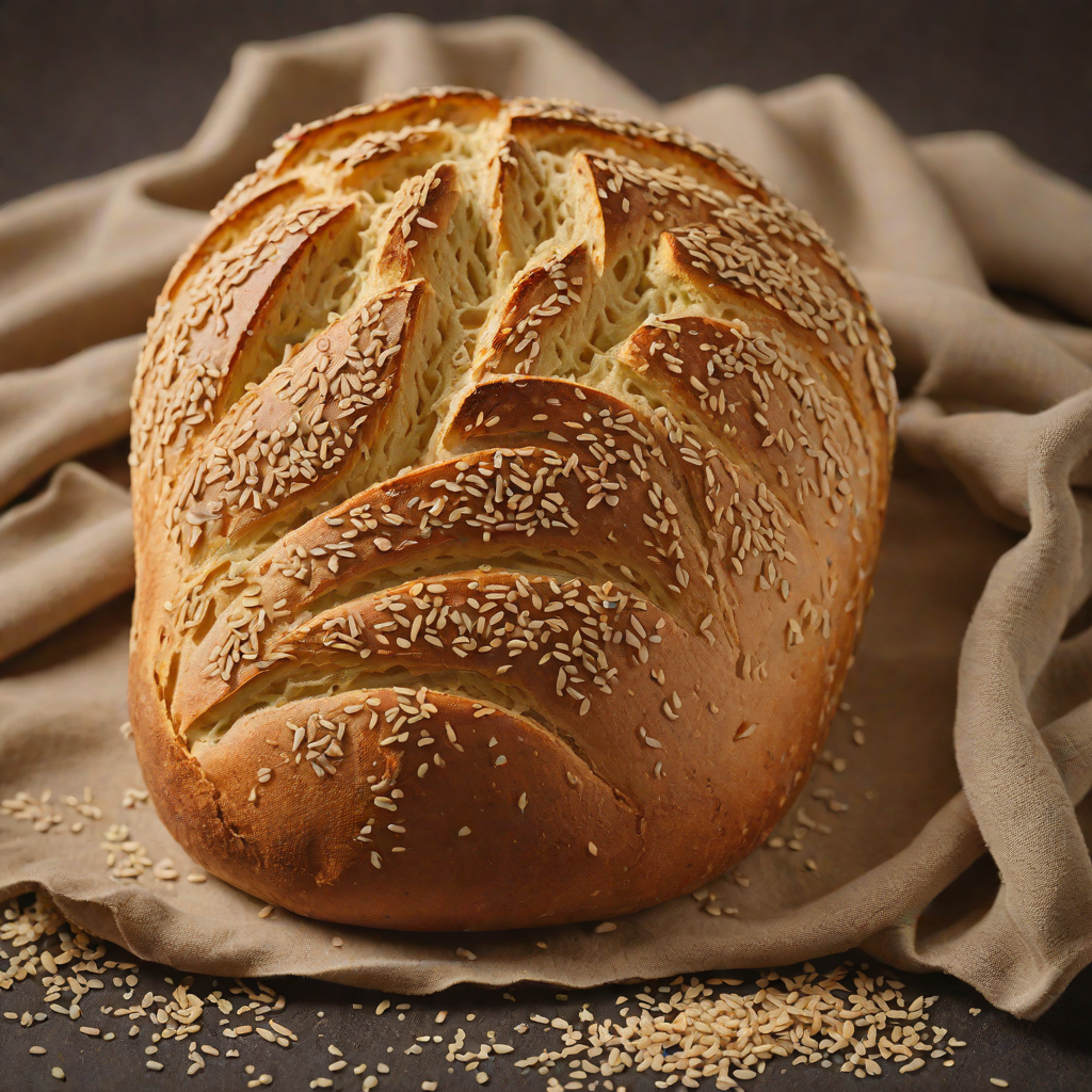No-Knead Artisan Yeast Bread with Rustic Crust