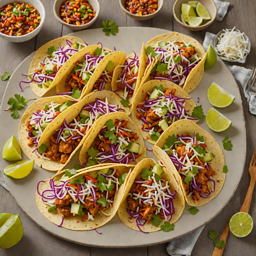 Chili-Spiced Chicken Tacos with Cascadian Slaw