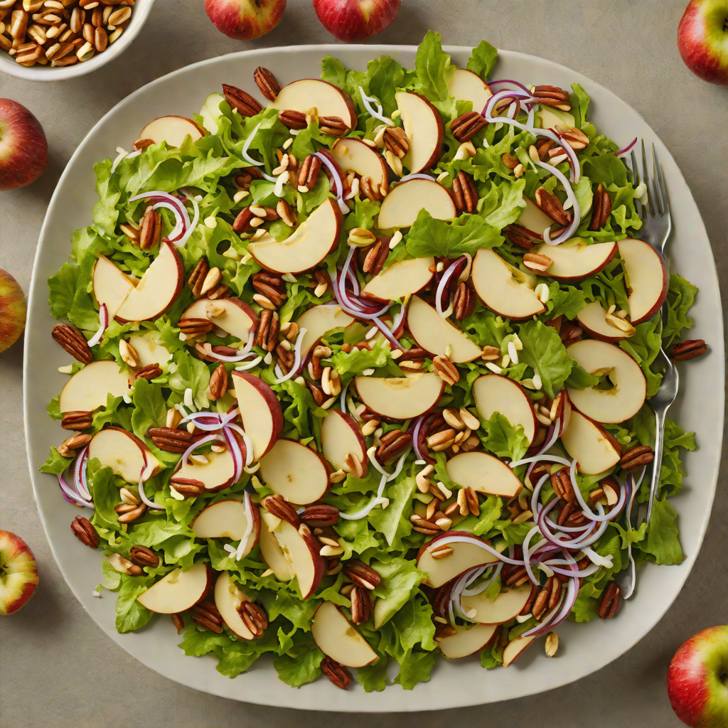 Oregon Hazelnut and Apple Salad with Maple Vinaigrette