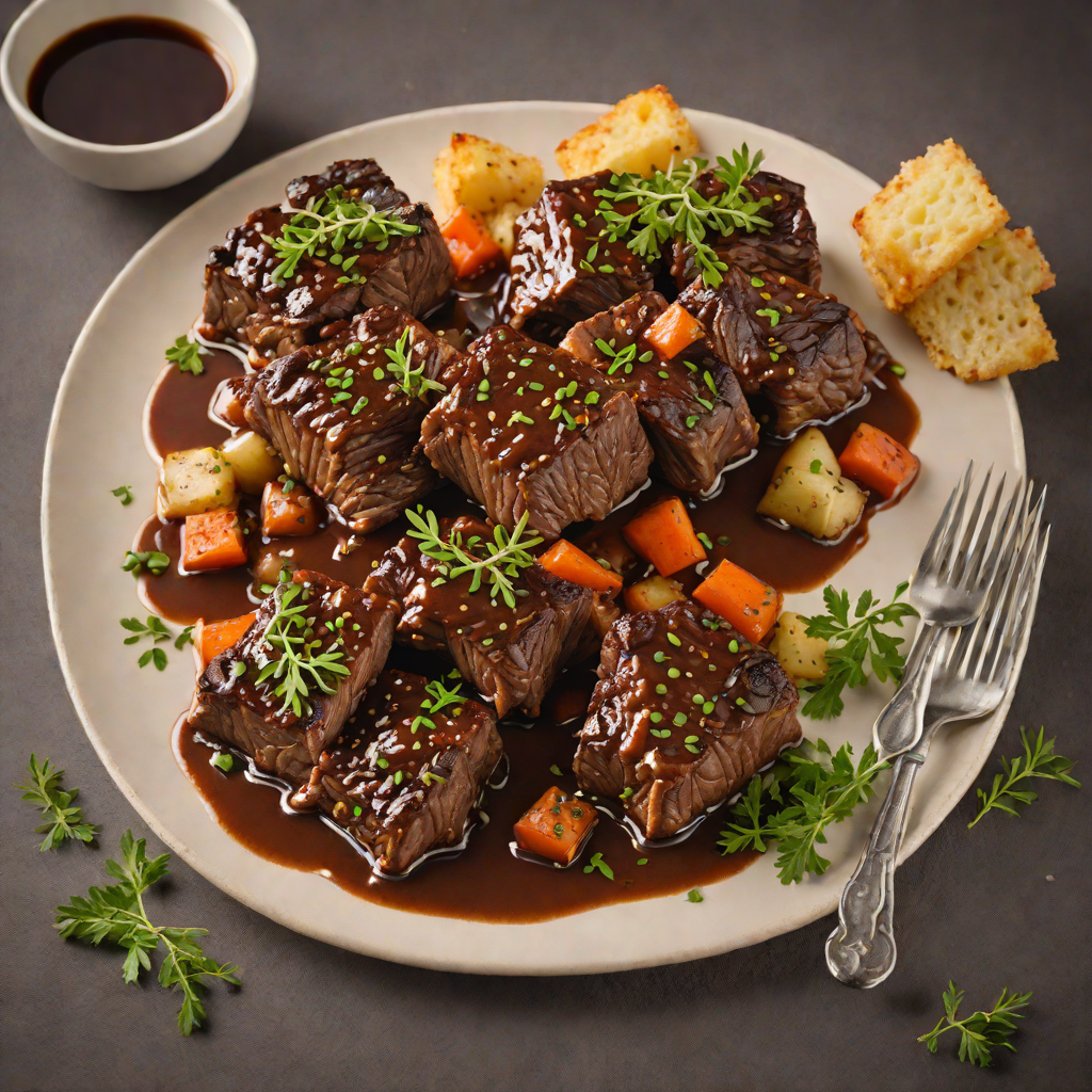 Half-Pint Stout Braised Beef Short Ribs