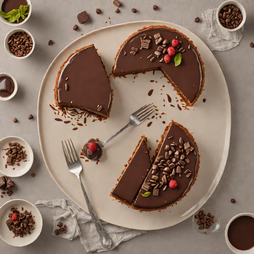 No-Bake Chocolate Ganache Cheesecake