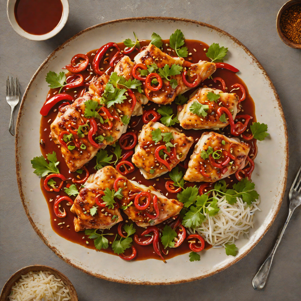 Spicy Pan-Seared Chicken with Chili Garlic Sauce
