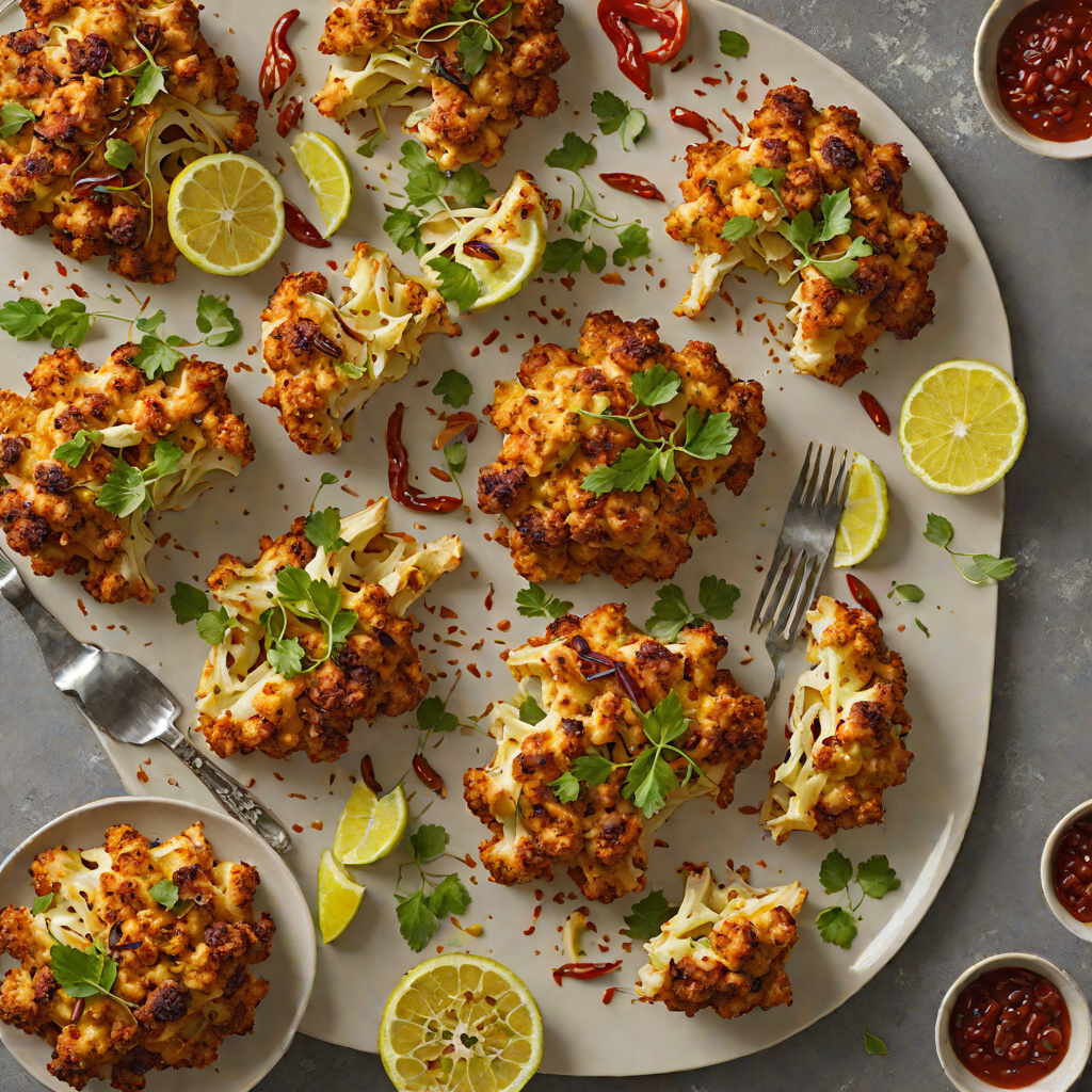 Chili-Spiced Roasted Cauliflower Steaks
