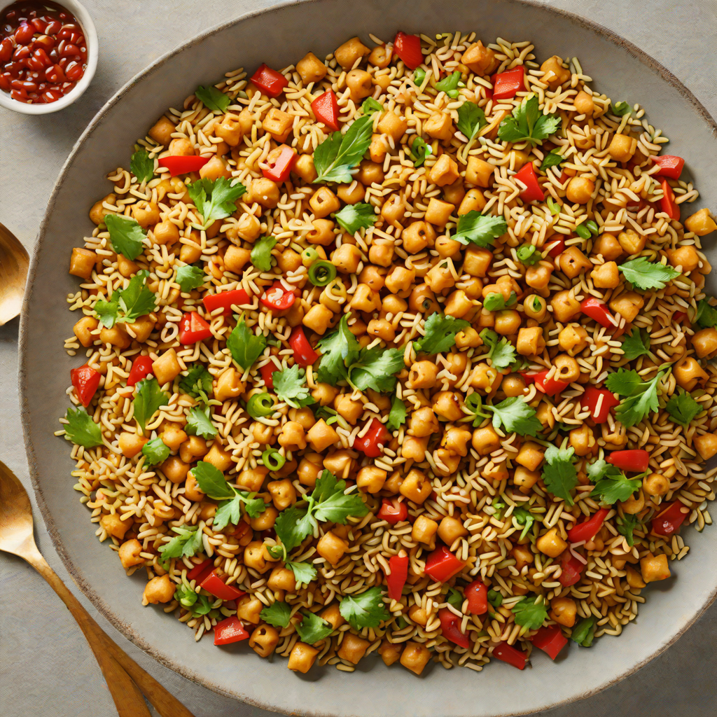 Math Challenge-Inspired Spiced Chickpea and Quinoa Stir Fry