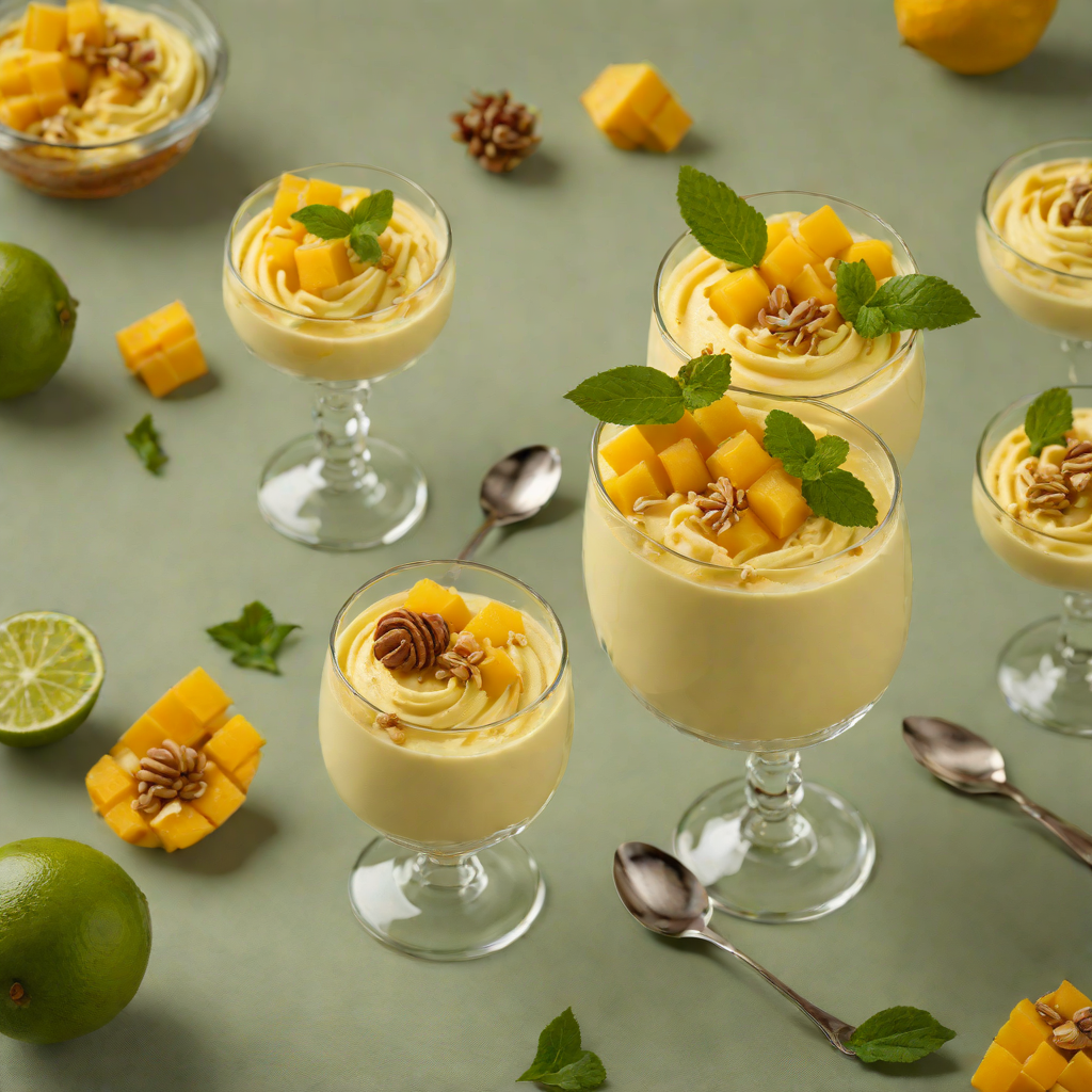 Honey-Lime Mango Mousse
