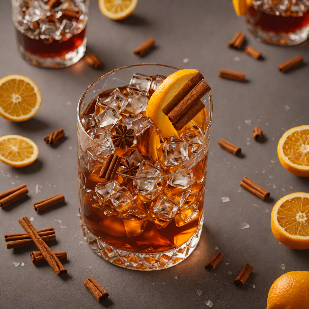 Cinnamon-Spiced Bourbon Old Fashioned
