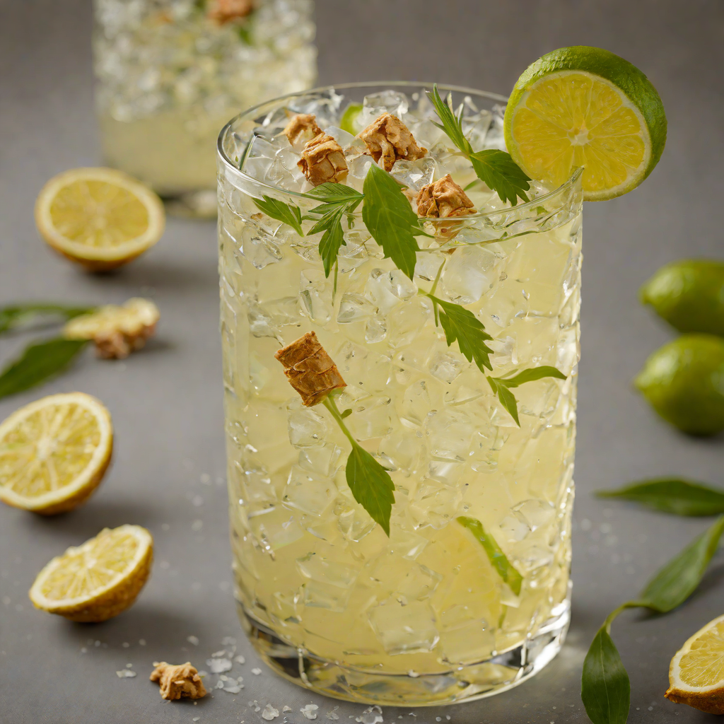 Ginger-Lemongrass Vodka Cooler