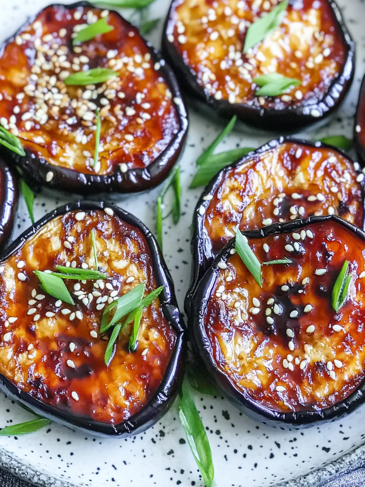 Miso-Glazed Eggplant