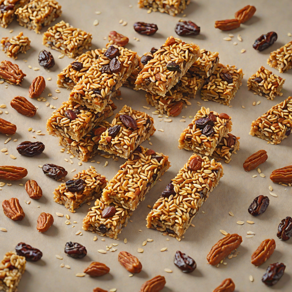 Half-Marathon Energy Bars with Oats and Dates