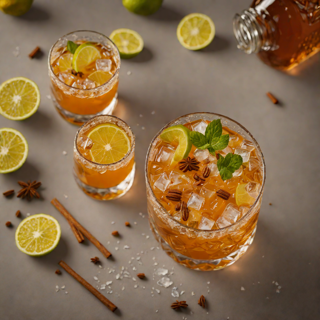 Warm-Spiced Honey Bourbon Sour