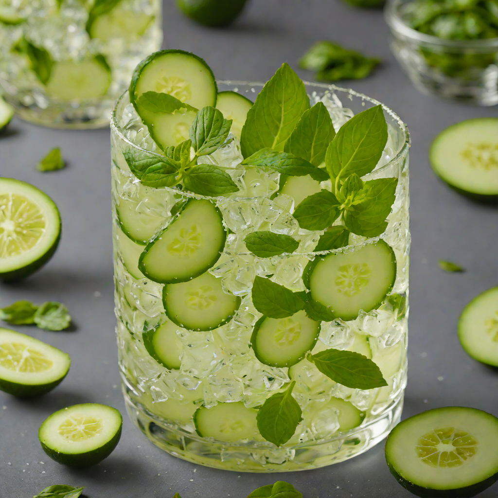 Court Side Cucumber Basil Collins