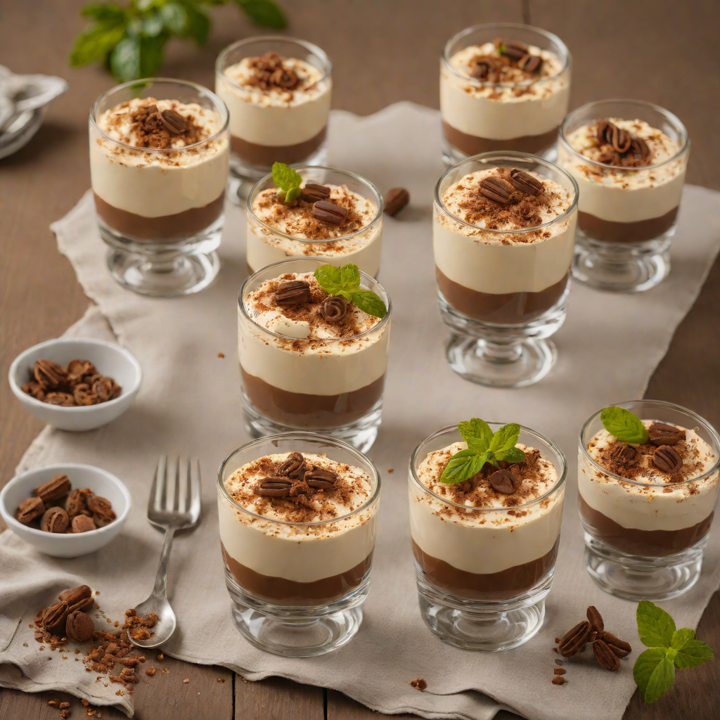Classic Tiramisu in Glasses