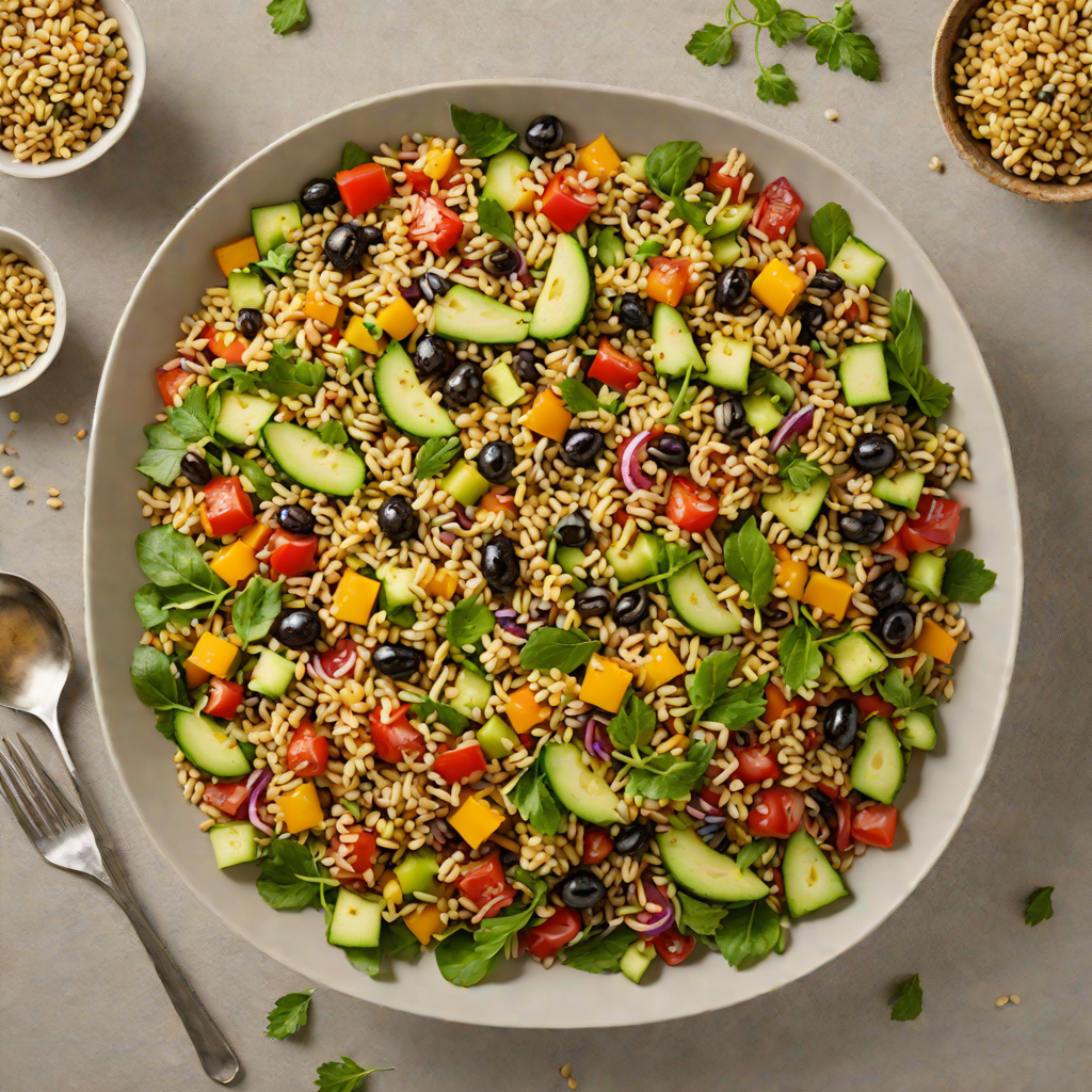 Hidden Veggie Mediterranean Quinoa Salad