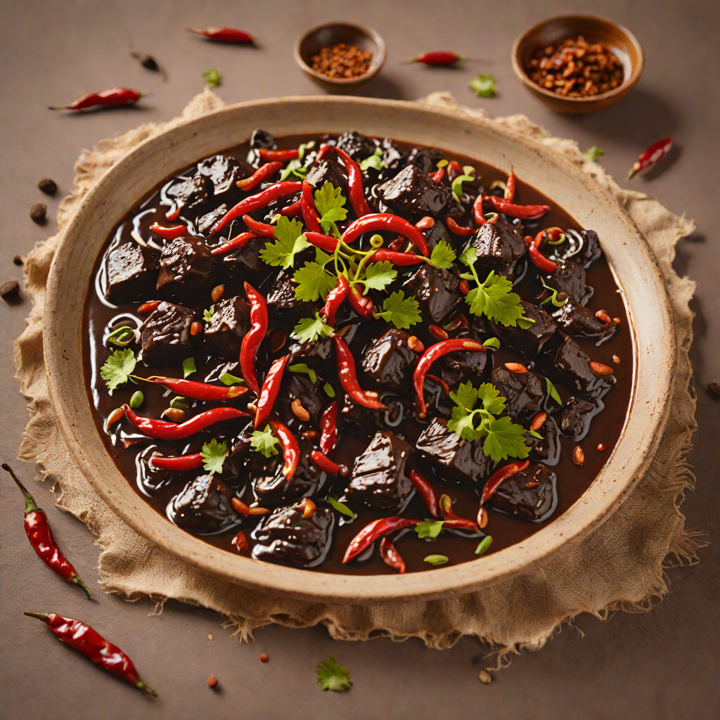 Slow-Simmered Mole Negro with Toasted Chilies and Chocolate