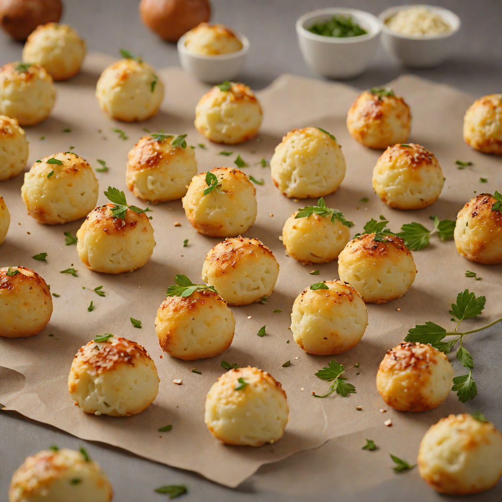 Grilled Pão de Queijo Cheese Bread Bites