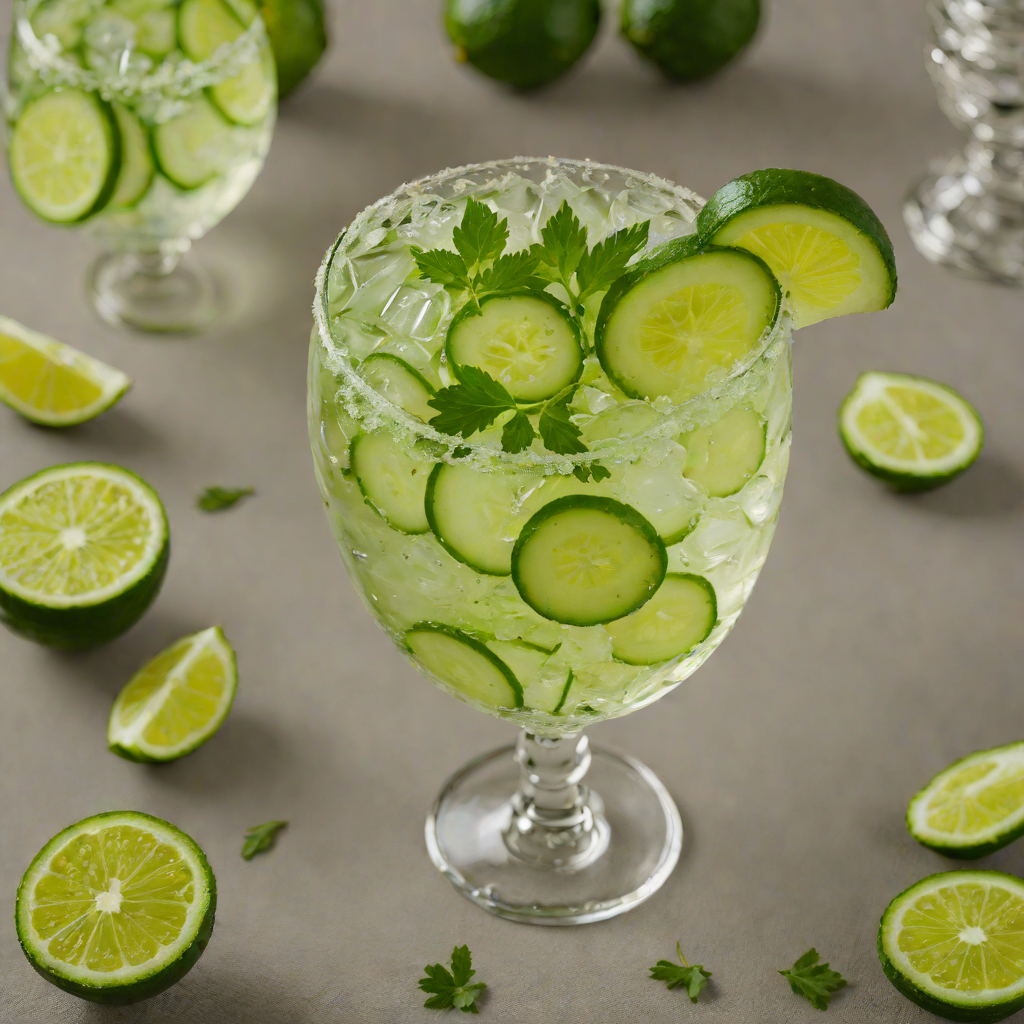 Crisp Gin and Cucumber Gimlet