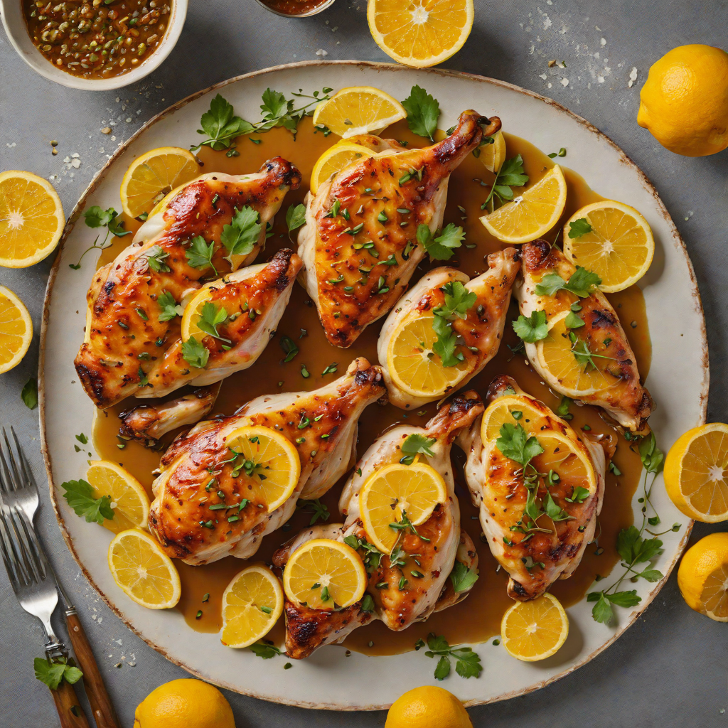 Pan-Seared Chicken with Tangy Citrus Cardamom Glaze