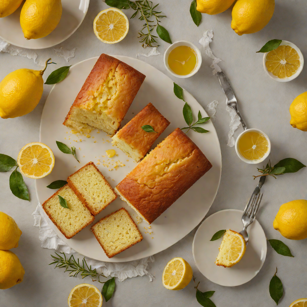 Lemon-Scented Olive Oil Pound Cake