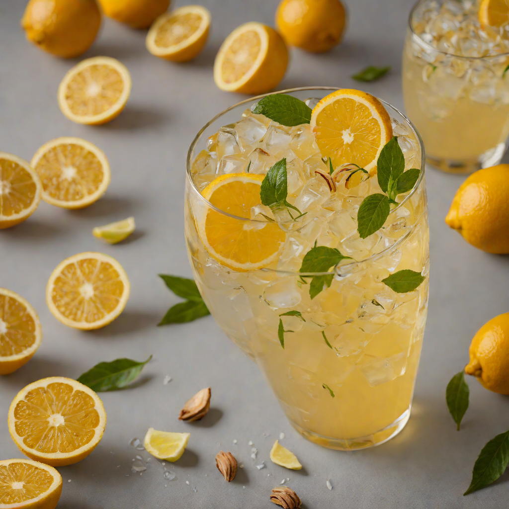 Citrus-Honey Breeze with Fresh Ginger