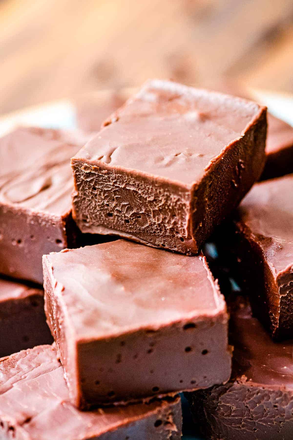 Stovetop Classic Chocolate Fudge with Sweetened Condensed Milk