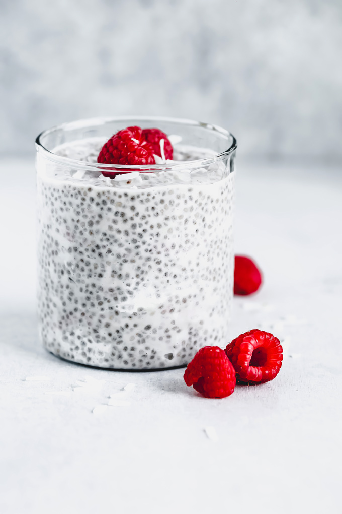 Wattleseed and Coconut Chia Pudding