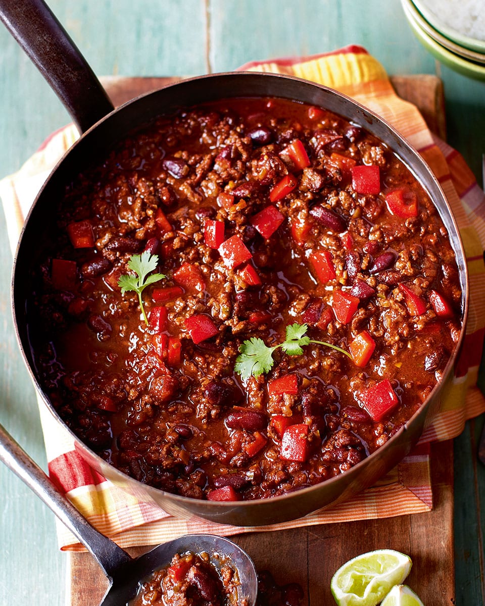 Traditional Mexican Chili Con Carne