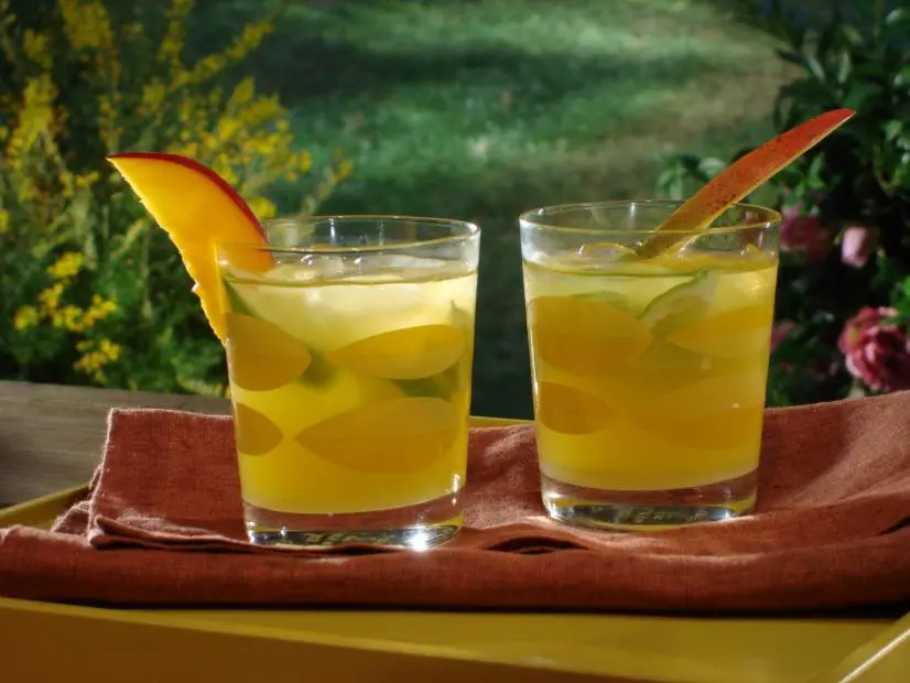 Spiced Rum Mango Caipirinha