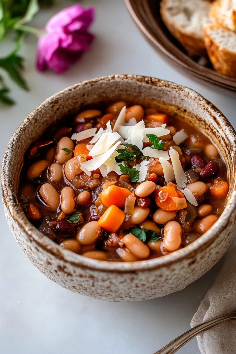 Hearty 12-Bean & Vegetable Soup