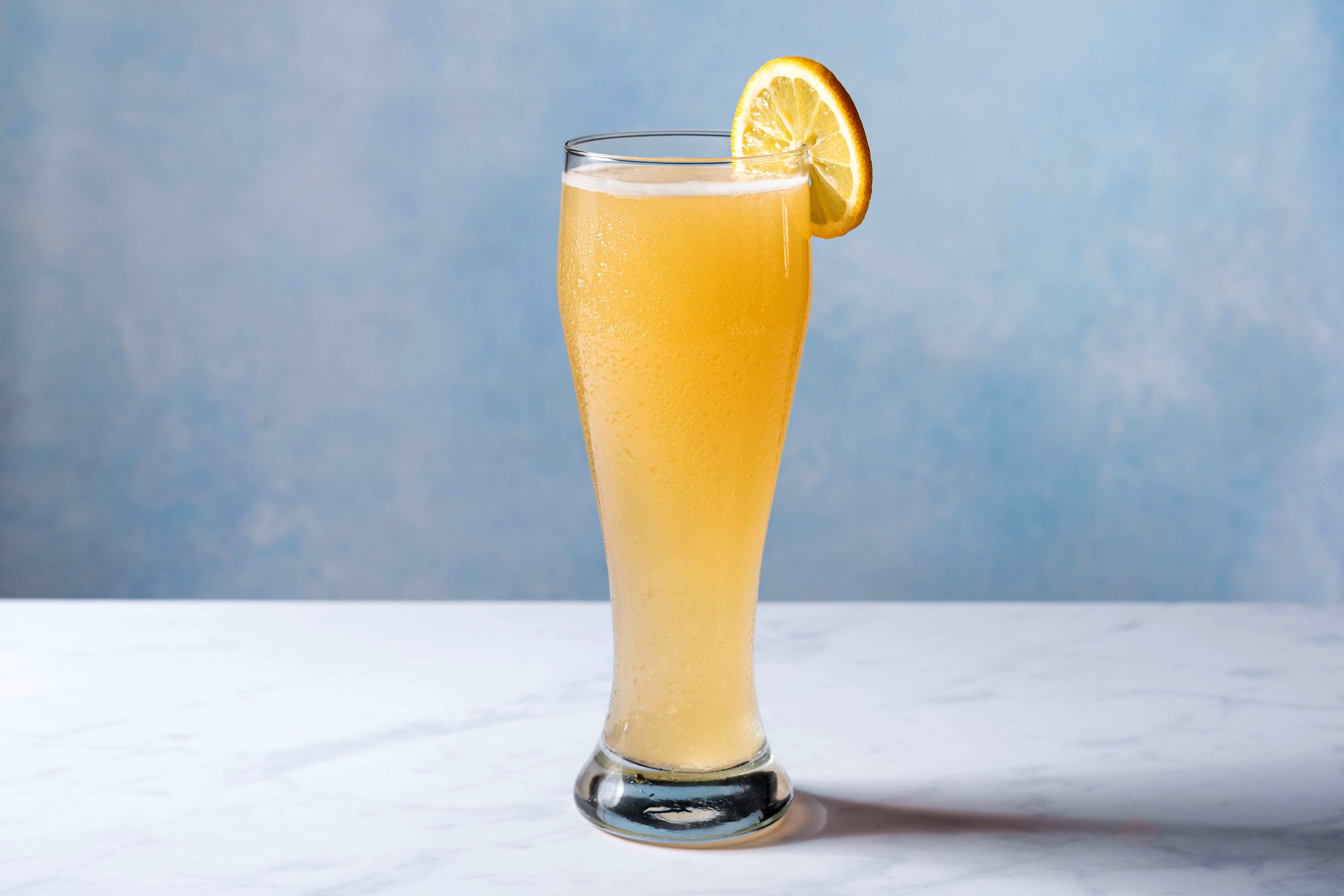 Hop-Infused Citrus Wheat Beer Cocktail