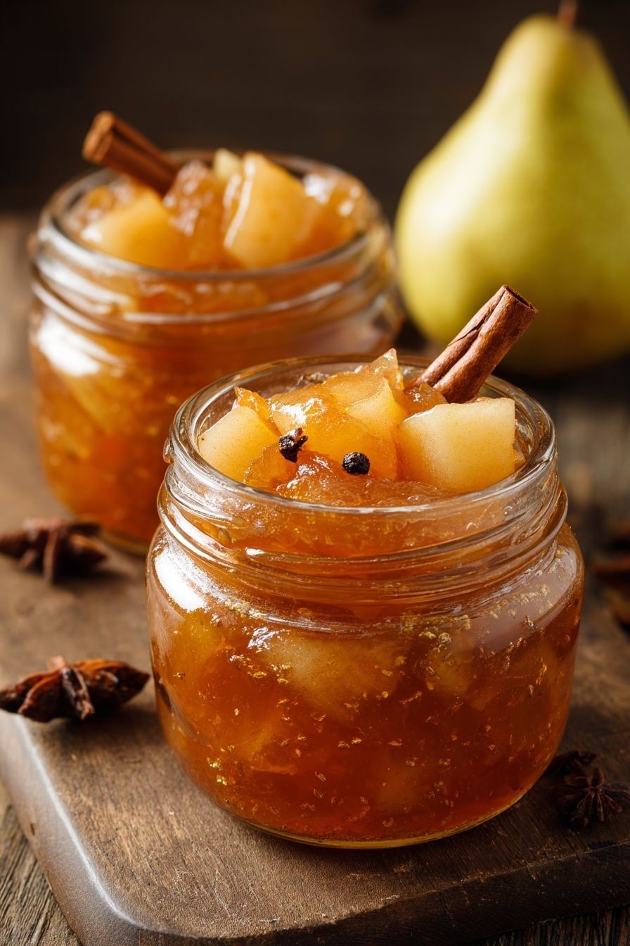 Honeyed Pear Bourbon Old Fashioned