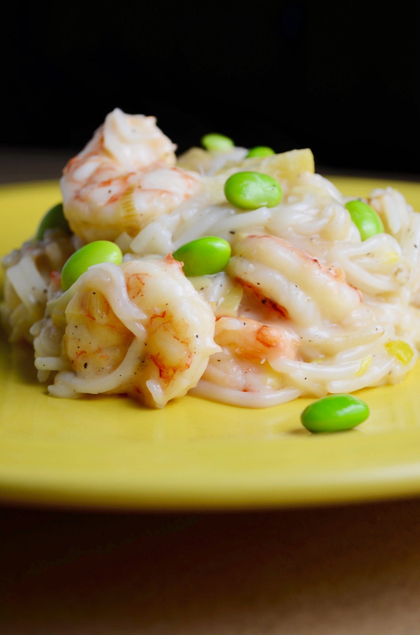Coconut-Lemon Myrtle Prawn Stir-Fry with Rice Noodles