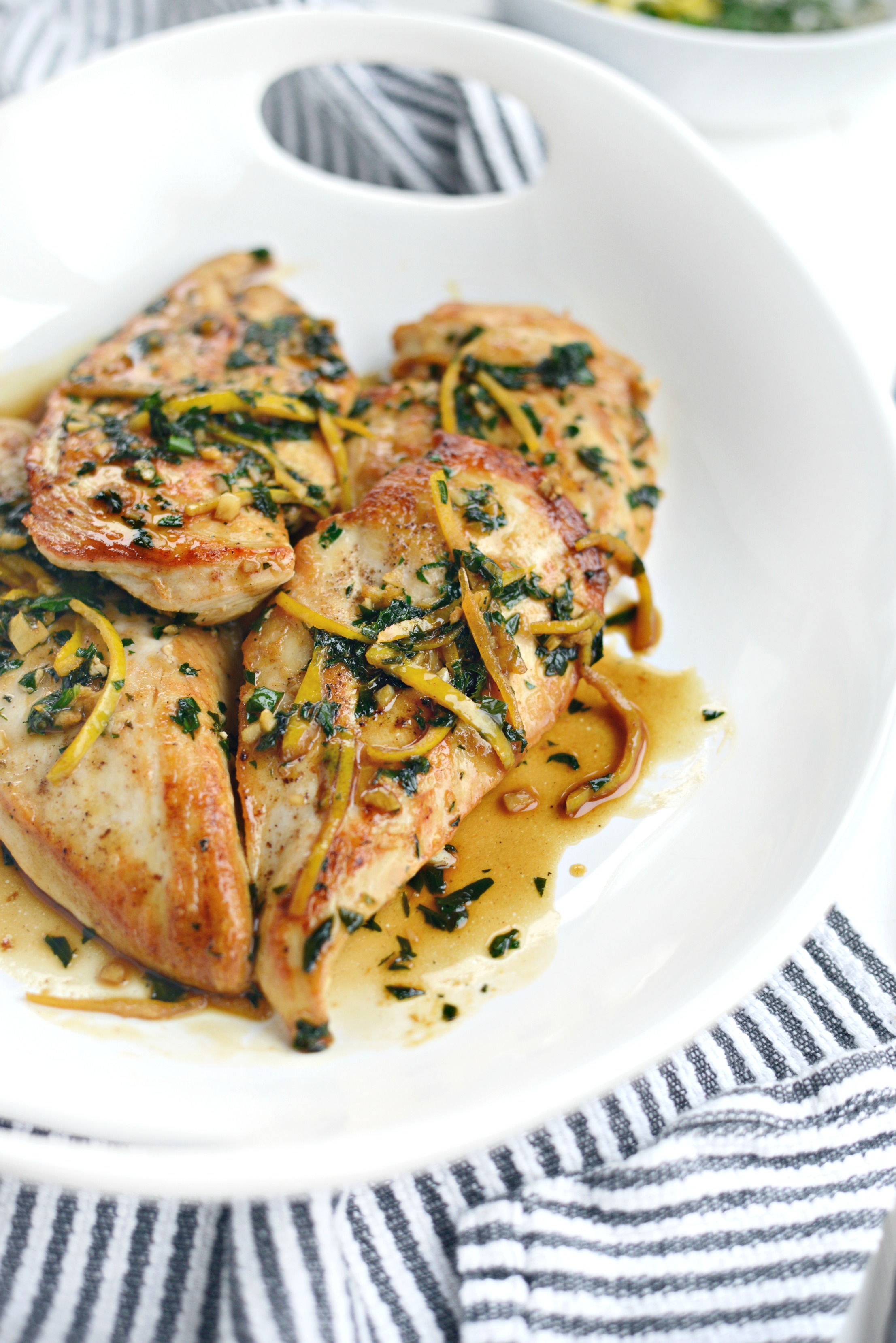 The Best Pan-Seared Chicken with Lemon-Herb Butter