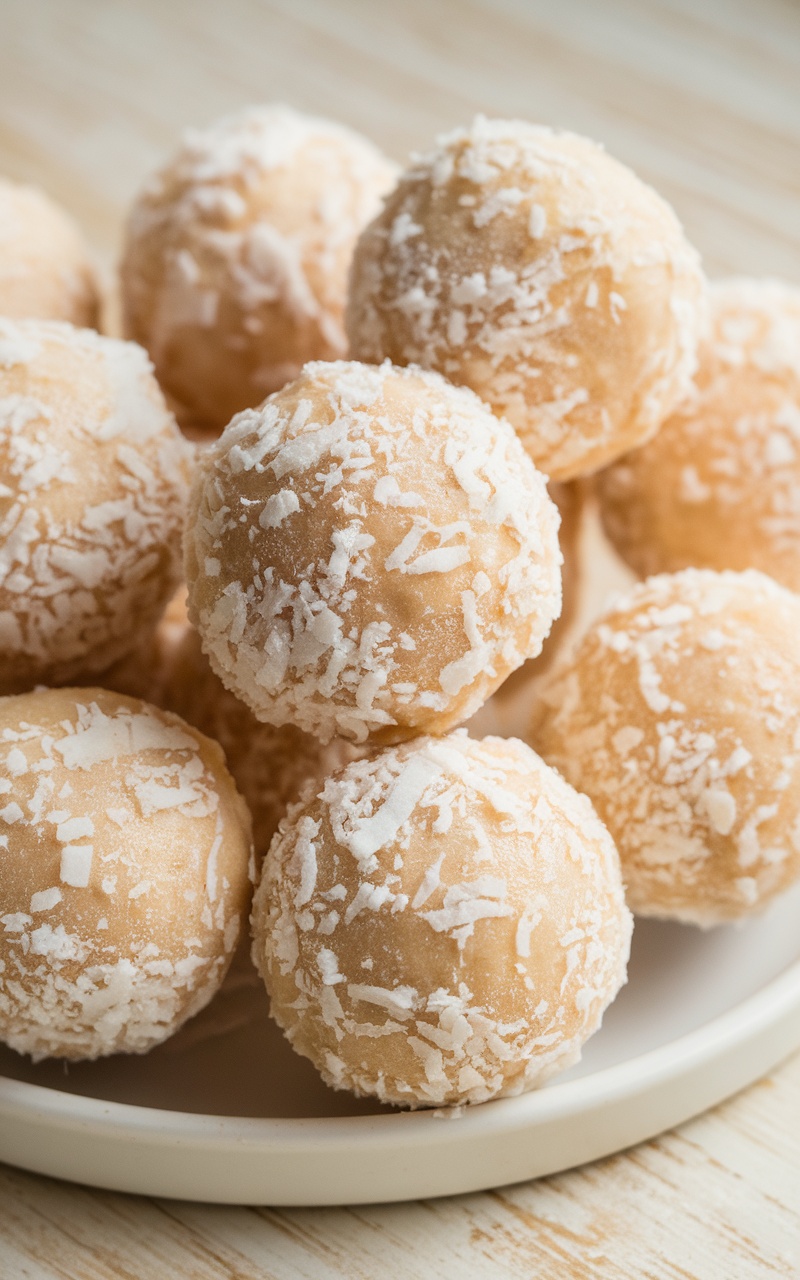 Vanilla Coconut Cashew Keto Fat Bombs