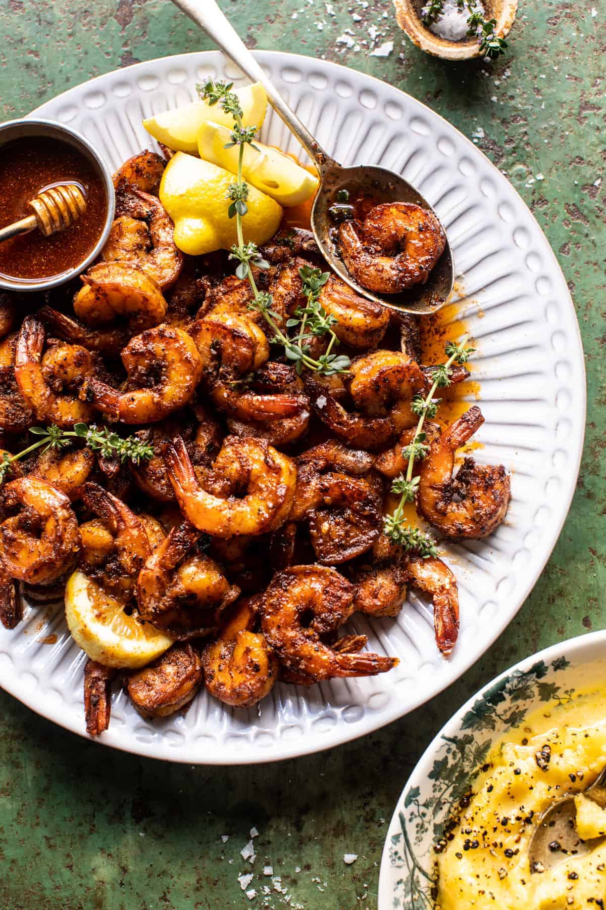 Sheet Pan Cajun-Spiced Shrimp with Roasted Sweet Potatoes and Broccoli