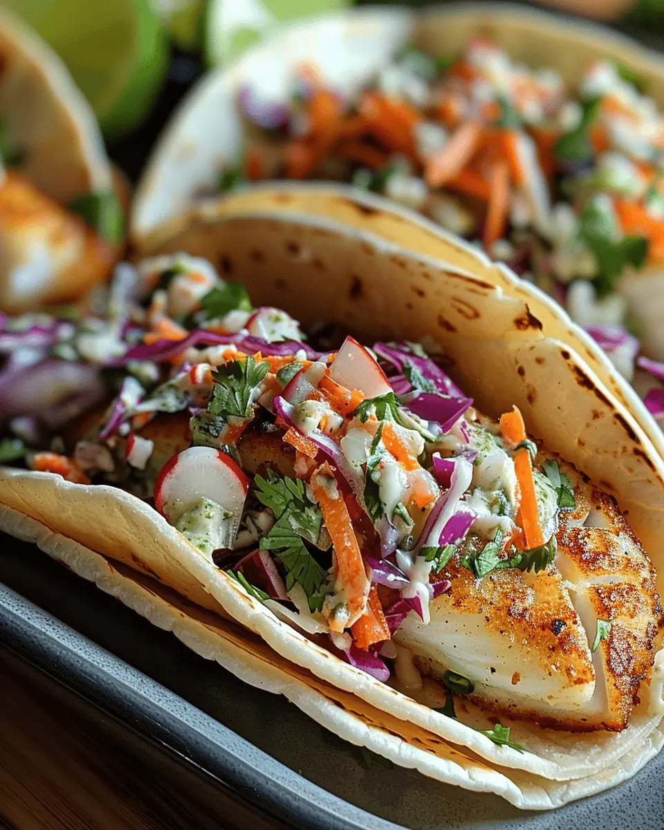 Tex-Mex Street Tacos with Pickled Red Onion and Cilantro Lime Slaw