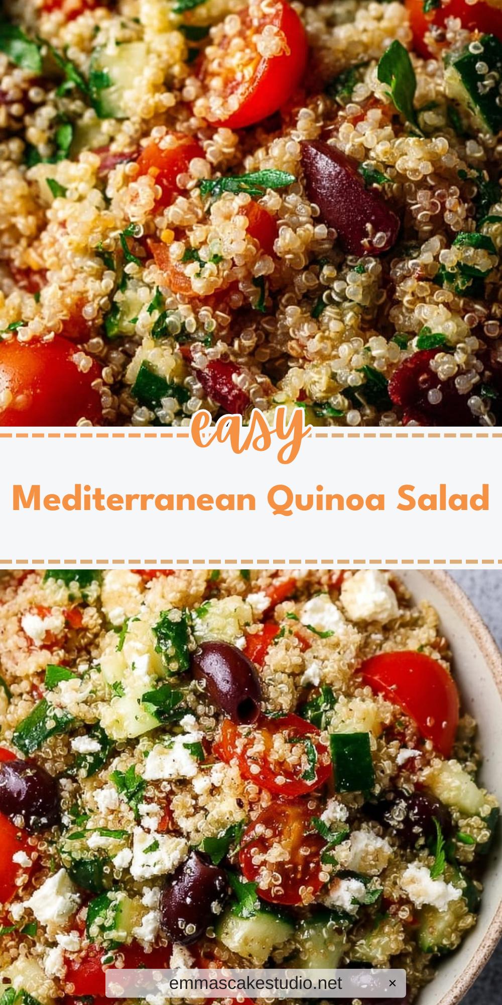 Quick Mediterranean Quinoa Salad