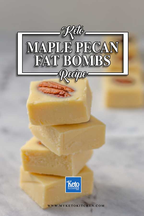 Pecan Maple Butter Keto Fat Bombs