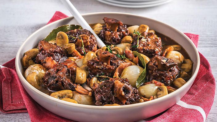 Slow-Cooked Kangaroo Ragout with Root Vegetables