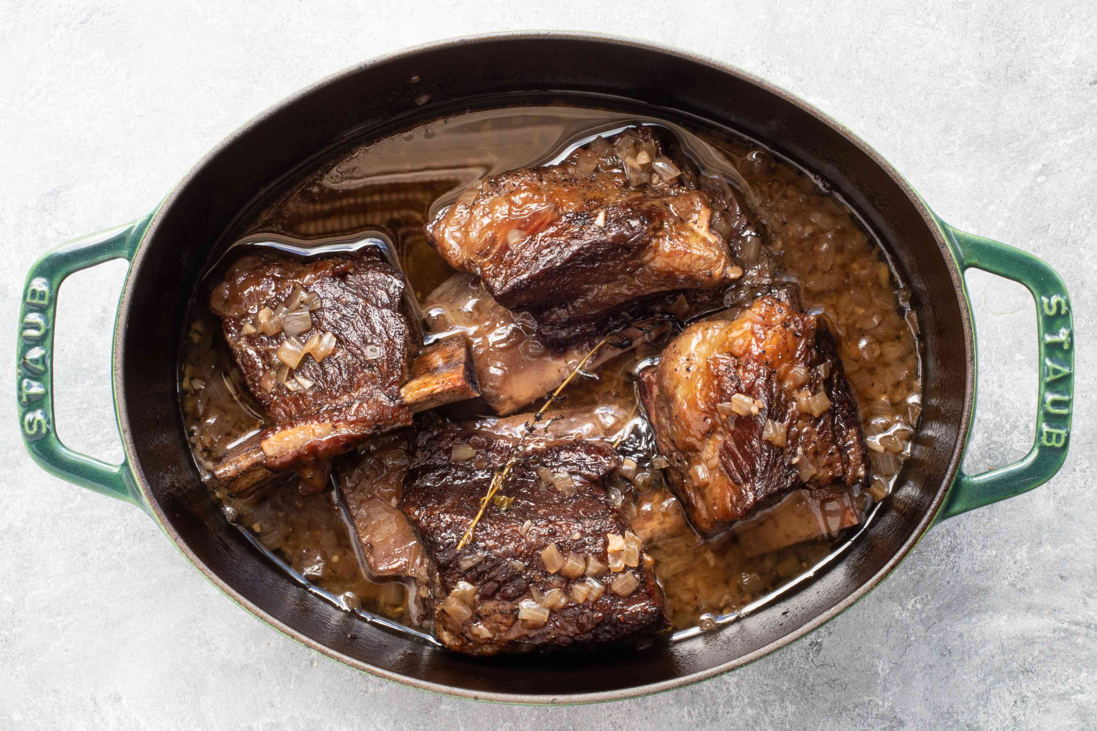 Whiskey-Glazed Short Ribs with Local Colorado Honey