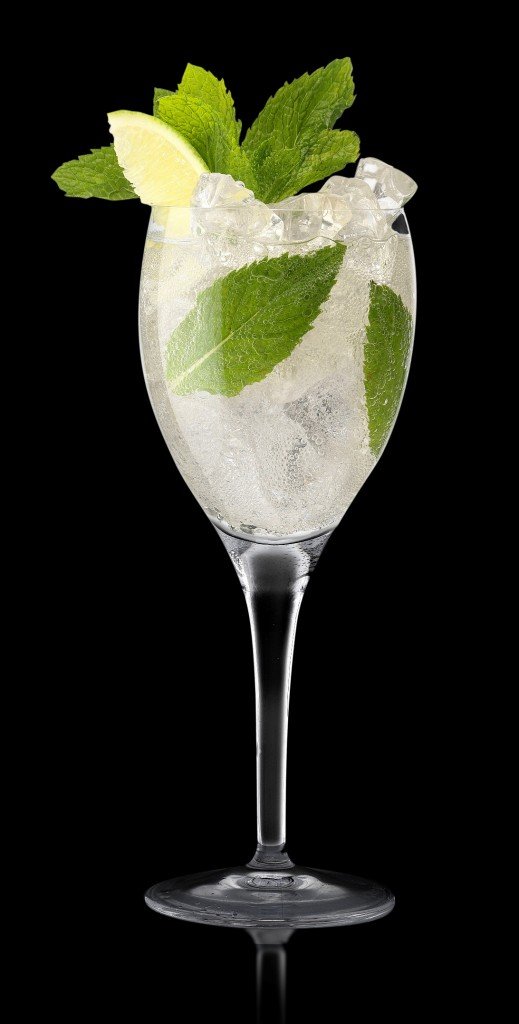Sparkling Elderflower Vodka Fizz