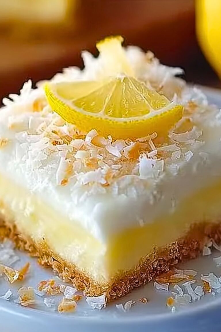 No-Bake Lemon Coconut Cheesecake Parfaits